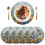 Round Bird Design House Placemat 1 Piece 3