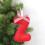 Christmas Tree Pendant Decoration 4.7 Inch Red 1