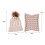 Baby Beanie Hat and Scarf Set Solid Color Twist Pattern Red 5