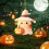 Halloween Pumpkin Plush Car Hanging Decor 1 piece 7