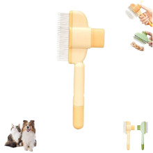 Zen Cat Brush with Release Button Stainless Steel 1pc