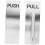 Stainless Steel Door Pull Plate for Interior Doors 5