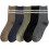 Men's Athletic Cotton Ankle Socks 5-Pack 1