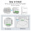 2X Tuya Zigbee 3 CH DIY   3-Way Control Light Relay  Life Wireless Remote Control Zigbee  Module 8