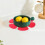 FOXNOVO Non-Stick Heat-Resistant Table Mats 12 Pcs 5