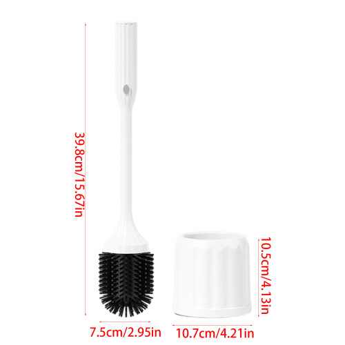 Electric Toilet Brush with Long Handle Rechargeable 2