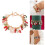 Christmas Tree and Snowflake Bracelet Beaded Wrist Chain 2