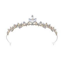 Girls Elegant Crystal Headdress Alloy Headpiece for
