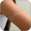 Upper Arm Cuff for Women Minimalist Adjustable Gold Silver 1