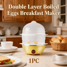 Electric Egg Cooker 4-in-1 with Poacher Omelet Steamer