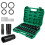 Heavy Duty Impact Socket Set with Slotted Sleeve and 4