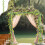 Yellow Artificial Lavender Vine Christmas Hanging Decor 1 pc 6