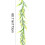 Yellow Artificial Lavender Vine Christmas Hanging Decor 1 pc 3