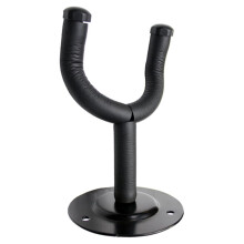 Guitar Wall Hanger Black Round Plate