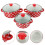 Enamel Cooking Pot Set with Double Handles 1 Set 1