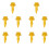 Interior Liftgate Panel Push Pin Clips for Jeep 10 pcs 1