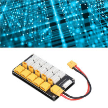 2X Lipo Battery Charging Board Parallel XT30 XT60 Plug 2‑6S Lithium Batteries for IMAX B6 Charger Electronic Components
