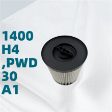 2X 91096424 Cartridge Vacuum HEPA Filter for Parkside PWD Series Wet & Dry PWD12 PWD20 PWD25 PWD30 PWD35