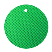 Silicone Heat Insulation Mat for Bowls and Pots Green 1