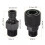 Hydraulic Quick Connect Coupler Set M16x1.5 mm Male Black 8