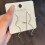 Silver Dangle Earrings for Women Spiral Threader Style 4