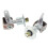 17mm 3-stud front wheel hub bearing flange for 5in 4