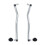 Steering Drag Link Set Adjustable LH/RH for Husqvarna 2