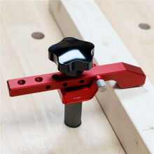 2X Bench Dog Clamp 19mm Dog Hole Clamp Adjustable Aluminum Alloy Quick Acting Dog Clamp for Woodworking Clamps 19mm