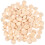 Macrame Round Wood Beads Half Sphere 100pcs 1