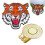 Magnetic Golf Ball Marker Tiger Design 1 Piece 1