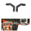 4x Handguard Support Bracket Mount 28mm Handlebar Guard Clamp Universal for   EXC   RMZ,B 5
