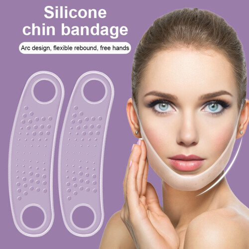 Silicone Chin Strap for V-Line Lifting and Face Tightening 1