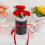 Black Cylindrical Flower Arrangement Boxes 4 pcs 3.1 x 2.4 8
