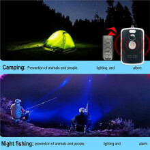 Camping Perimeter Alarm 3 Modes Detector Alarm Human Infrared Alarm Wp02 125DB Single-Player Version