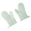 Heat Resistant Oven Mitts Thick Non-slip Silicone Light 8