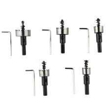 HSS Hole Opener Set 15-30mm for Metal Sheets 5 pcs