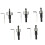HSS Hole Opener Set 15-30mm for Metal Sheets 5 pcs 1