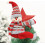 Snowman Tree Topper Plush Hugger with Velcro 1 pc 1