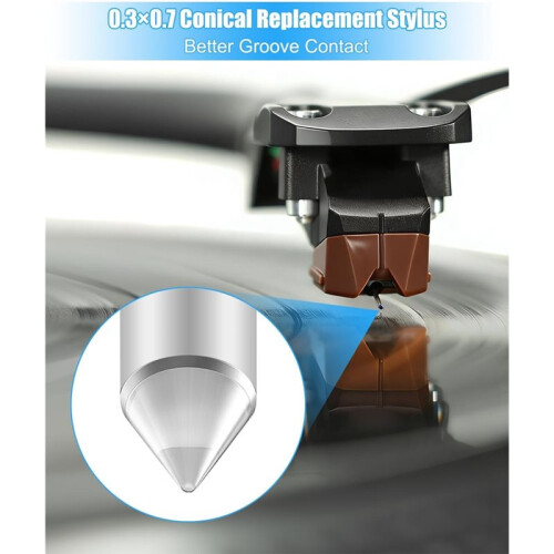 Elliptical Replacement Turntable Stylus Replace AT-VMN95SH Series Cartridges