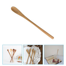 HOMEMAXS Bamboo Coffee Stirrer Spoon 10 pcs
