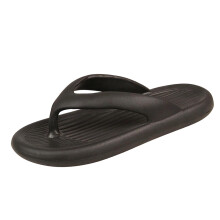 Black Flip Flops Sandals Water-Friendly Non-Slip