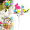 Artificial Easter Egg Branches with Bunny Berries and Leaves 2