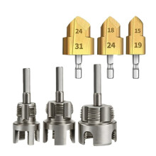 PPR Pipe Threading and Reaming Tool Kit - Professional Threader for Plumbing, Electric Drill Style Threading Tool