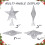 Christmas Tree Topper Star Silver 10 Inches 3