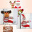 Snowman Tree Topper Plush Hugger with Velcro 1 pc 4