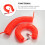 Retractable Air Compressor Flex Hose Red 600x2 cm 1 Pack 2