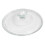 French White Glass Lid Round Casserole Dish 2.5 Quart 2