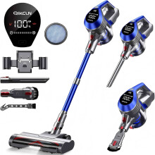 Cordless Stick Vacuum Lightweight 2.8 lbs with LED Lights