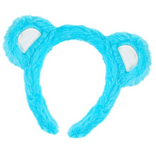 Furry Bear Ear Headband Adjustable Soft Plush Hair Accessory