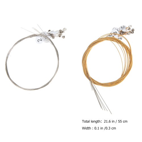 Steel Lyre Strings Set for Musical Instruments 1